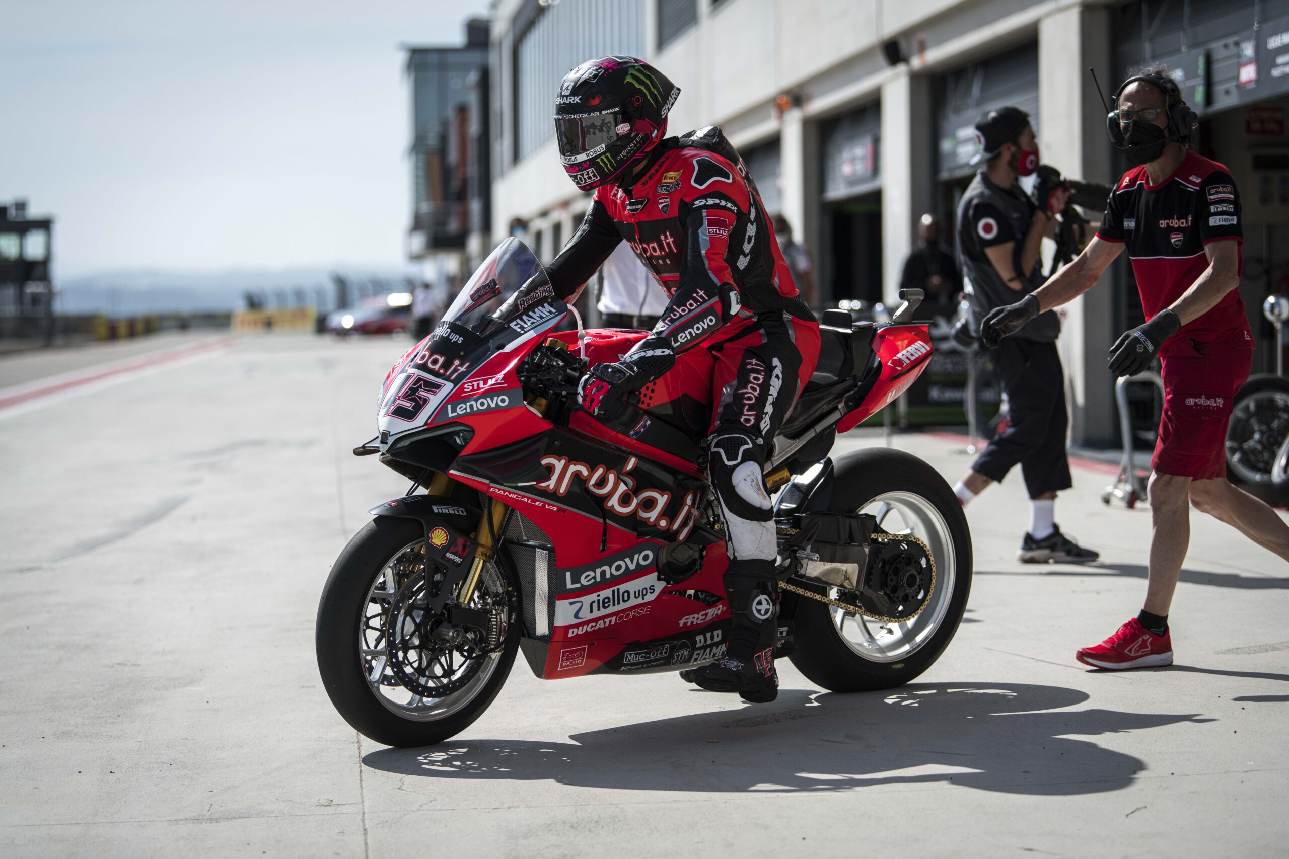 AUDES Group dresses the Aruba.it Racing – Ducati Team